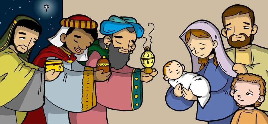 L’adoració dels Reis d’Orient al Nen Jesús